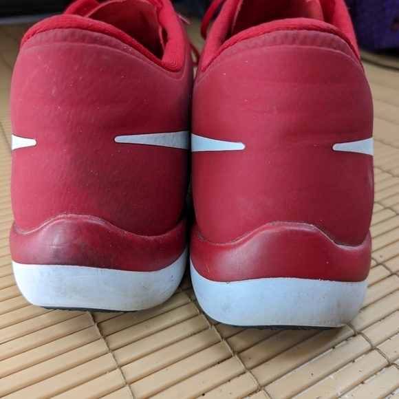 Nike Free 5.0 TR Athletic Running FLYWIRE Size 18 Shoe Men  723987-610 Red - Picture 3 of 11